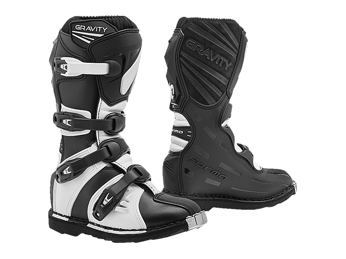 Кроссовые мотоботы FORMA GRAVITY BLACK/WHITE 35