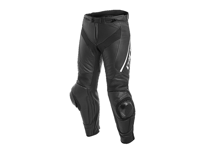 Мотобрюки кожаные DAINESE DELTA 3 948 BLACK/BLACK/WHITE 48