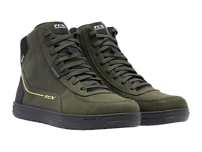 Мотоботы TCX MOOD 2 GORE-TEX 36J GREEN/BLACK/YELLOW 44