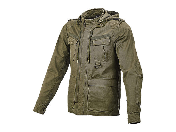 Мотокуртка MACNA COMBAT ткань зеленая XL