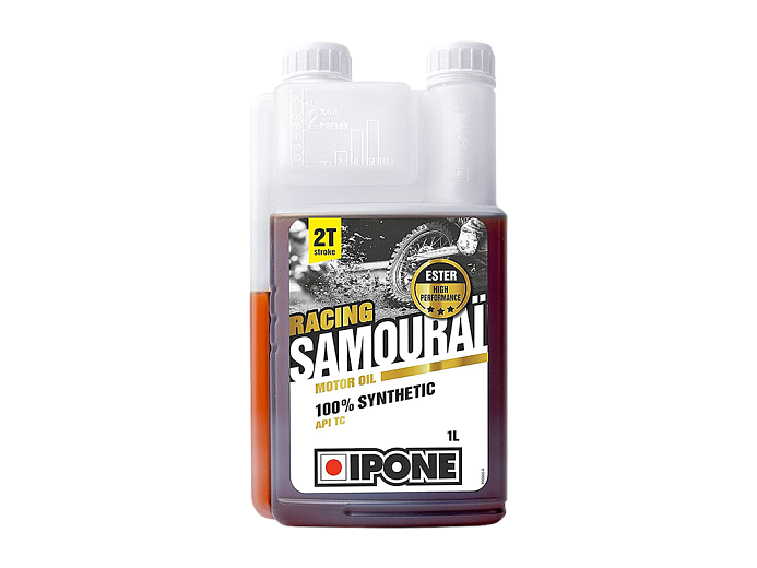 Масло IPONE 2T SAMOURAI RACING 1L синтетика (x15)