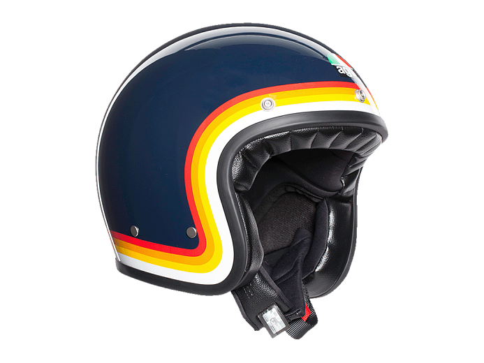 Мотошлем AGV X70 RIVIERA BLUE/RAINBOW L