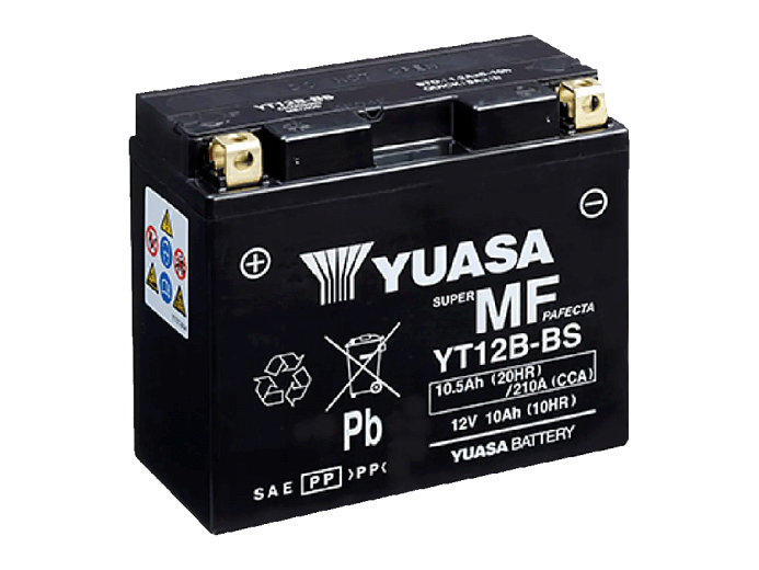 YUASA   Аккумулятор  YT12B-BS (12B-4) с электролитом