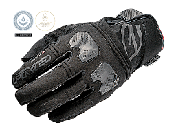 Мотоперчатки кроссовые FIVE E WP черные 12/XXL