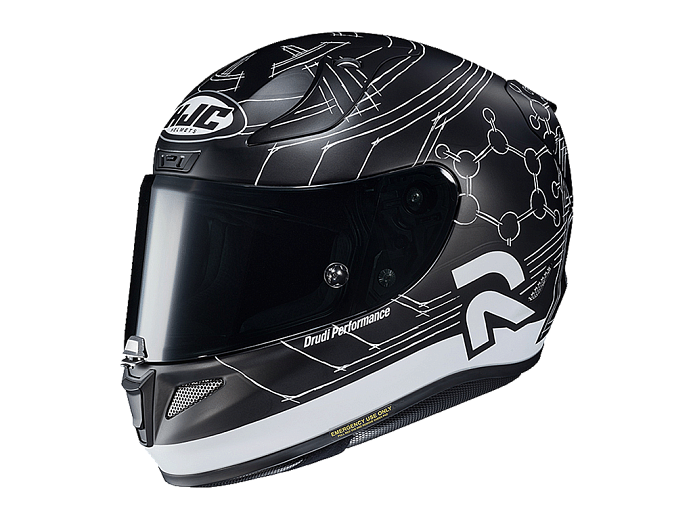 Мотошлем HJC RPHA11 IANNONE 29 REPLICA BLACK MC5SF S