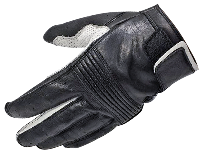 Мотоперчатки FIVE INDIANA черно-белые  8/S