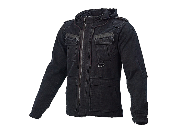 Мотокуртка MACNA COMBAT ткань черная XL