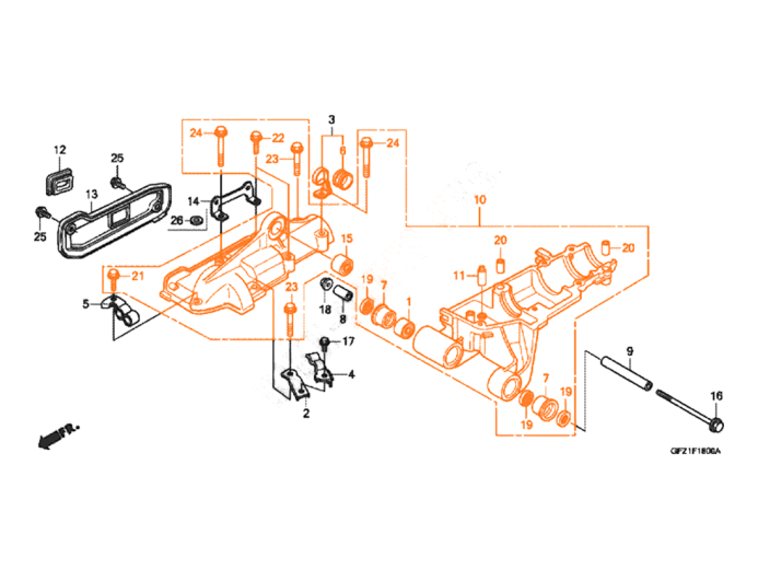 HONDA CASE,JOINT 52210-GAG-336