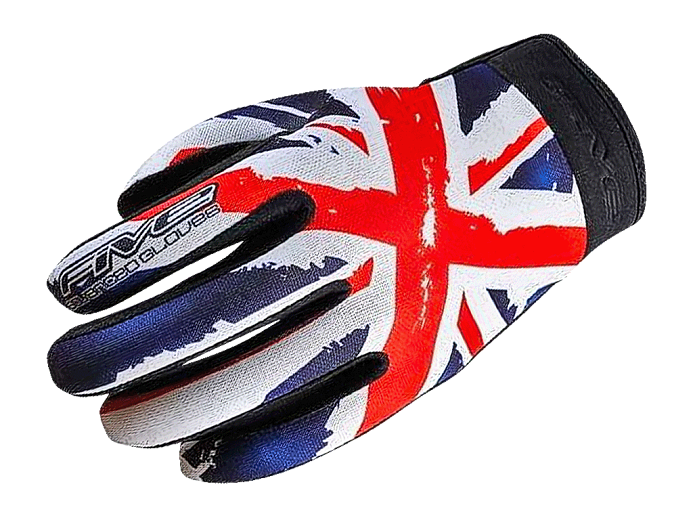 Мотоперчатки кроссовые FIVE PLANET PATRIOT ENGLAND 13/XXXL