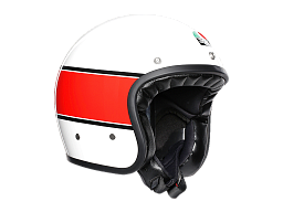 Мотошлем AGV X70 MINO 73 WHITE/RED MS