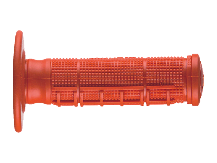 ARIETE Грипсы резиновые HALF WAFFLE ORANGE