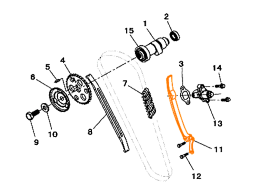 HISUN HS400ATV Timing Chain Tensioner