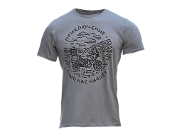 VolgaWear Футболка Приключения KTM мужская серая L