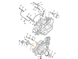 HISUN HS500ATV-2 Прокладка масляного насоса 15101-004-0000