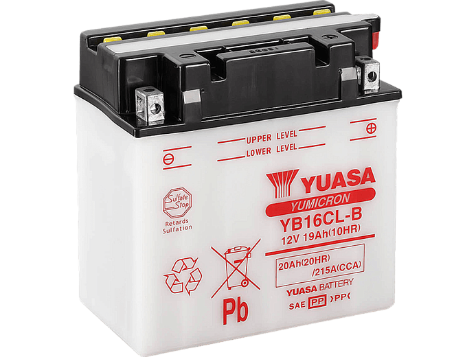 YUASA   Аккумулятор  YB16CL-B