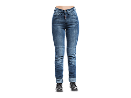 STARKS Мотоджинсы ZENA LITE женские Slim fit стрейч синий 28
