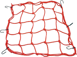 STARKS Сетка багажная NET красн.