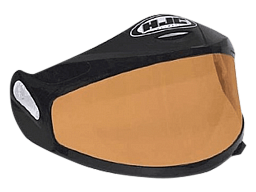 Визор HJC HJ-09D Желтый прозрачный двойной СНЕГОХОДНЫЙ