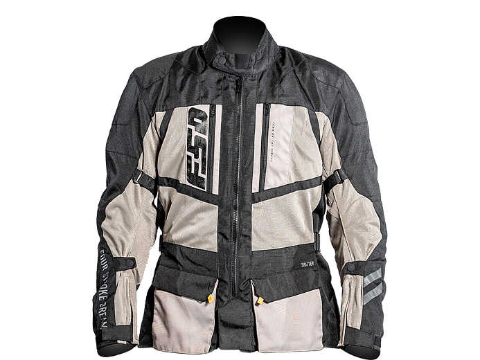 Мотокуртка ткань FSD BANDIT black/beige S