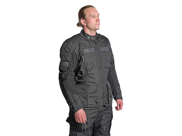 Мотокуртка ткань FSD TESLA 2.0 black L