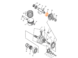 HISUN HS500ATV-2 Подшипник гл.передачи 6305