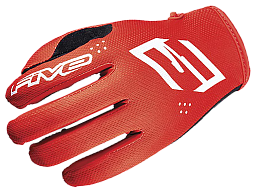 Мотоперчатки кроссовые FIVE MXF4 mono red 10/L