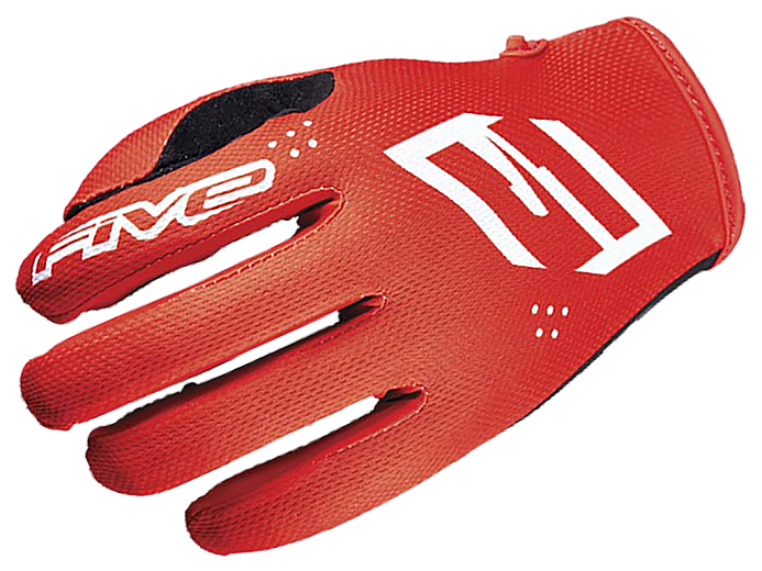 Мотоперчатки кроссовые FIVE MXF4 mono red 10/L
