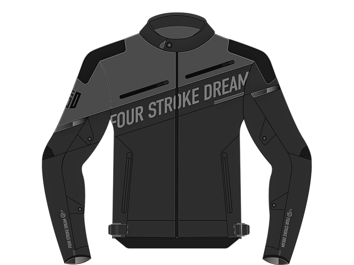 Мотокуртка ткань FSD CHARLIE 2.0 black L