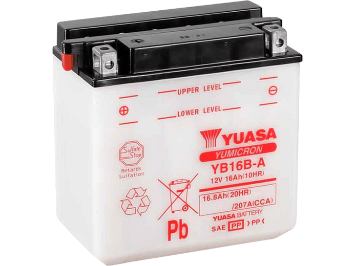 YUASA   Аккумулятор  YB16B-A