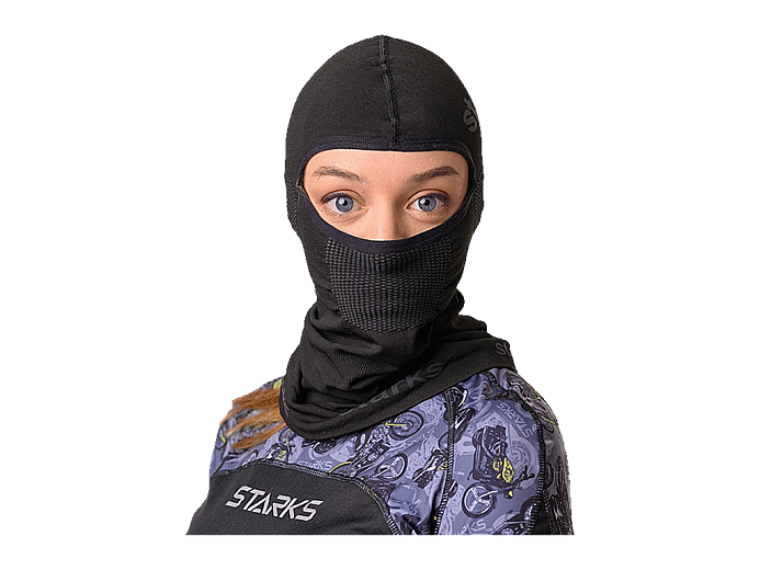 STARKS Подшлемник Light Smooth унисекс, черный  L-XL