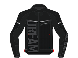 Мотокуртка ткань FSD ENIGMA 2.0 black L