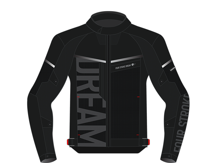 Мотокуртка ткань FSD ENIGMA 2.0 black L