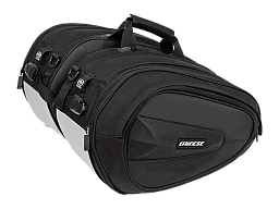 Сумки багажные боковые 22/30л DAINESE W01 STEALTH-BLACK