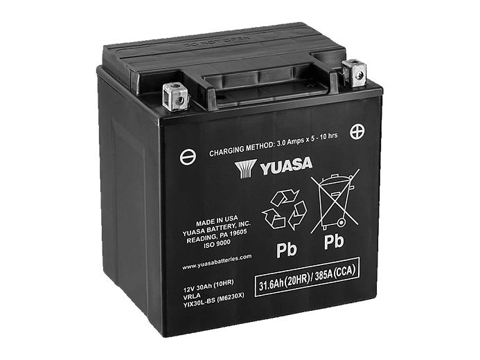 YUASA   Аккумулятор  YIX30L-BS с электролитом