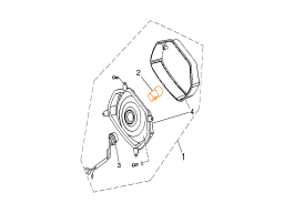 HISUN HS500ATV-2 Лампа 2х контактная 35203-115-0000