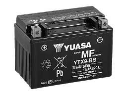 YUASA   Аккумулятор  YTX9-BS с электролитом