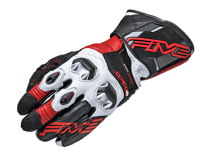 Мотоперчатки FIVE RFX2 черно/красные 9/M