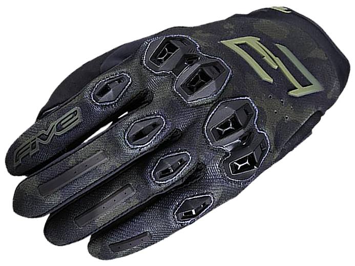 Мотоперчатки FIVE STUNT EVO 2 camo khaki 10/L
