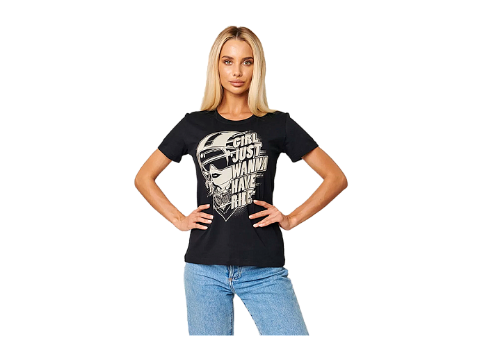 VolgaWear Футболка Girl женск.белая S