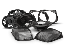 Rockford TMS69BL14 Комплект динамики и решетки в кофры для мотоциклов HARLEY DAVIDSON 2014+