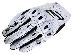 Мотоперчатки FIVE STUNT EVO 2 LEATHER белые 10/L