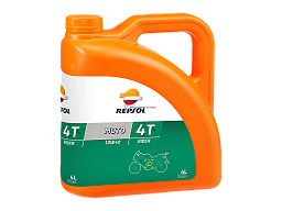 REPSOL Масло RIDER 4T 10W-40 4L минеральное