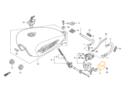 HONDA Крышка дроссельной заслонки 16112-MR1-000