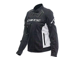 Мотокуртка ткань женская DAINESE AIR FRAME 3 TEX 318 BLACK/WHITE/WHITE 44