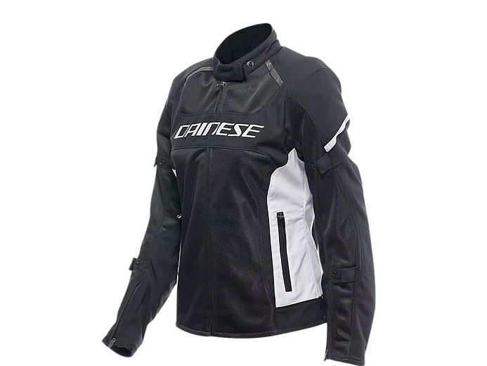 Мотокуртка ткань женская DAINESE AIR FRAME 3 TEX 318 BLACK/WHITE/WHITE 46
