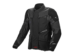 Мотокуртка MACNA FUSOR ткань черная S