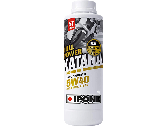 Масло IPONE 4T FULL POWER KATANA 5W40 1L синтетическое (x15)