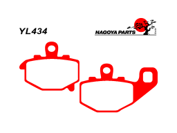 NAGOYA PARTS Тормозные колодки  YL434