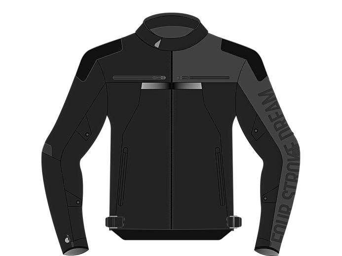 Мотокуртка ткань FSD DARIO 2.0 black L