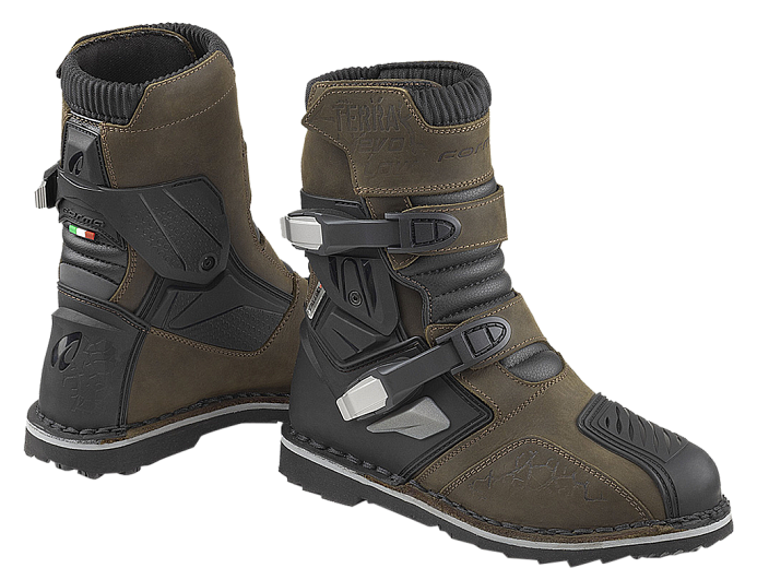 Кроссовые мотоботы FORMA TERRA EVO LOW DRY BROWN 44